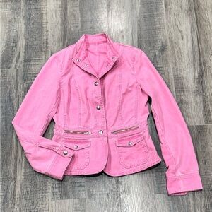 Max Mara Weekend Pink Jean Jacket
